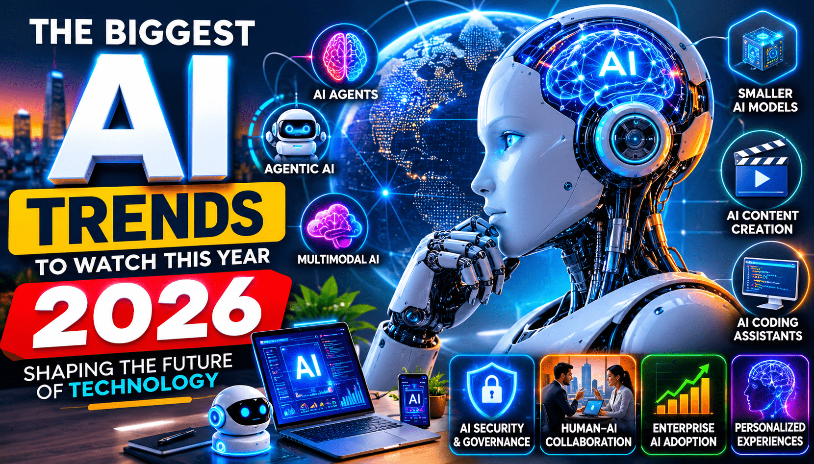 The Biggest AI Trends to Watch in 2026 What’s Shaping the Future of Technology